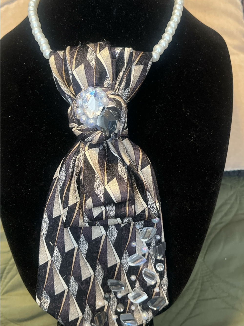 “Midnight Heritage” handemade accessory